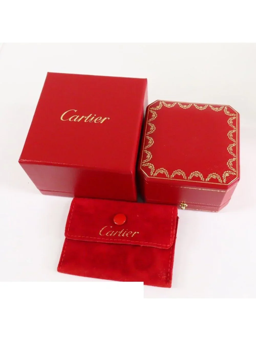 Cartier Tank Francaise Ring White Gold 18K 62